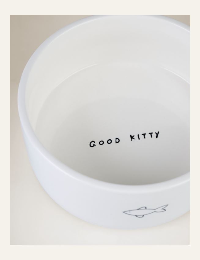 Kissan kulho valkoinen - 4