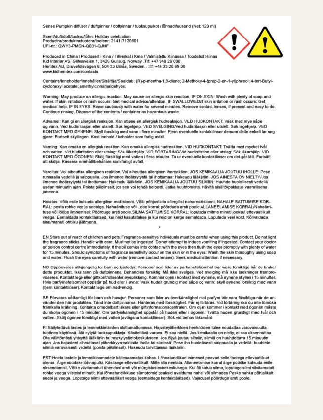 Huonetuoksu vaaleansininen - 2