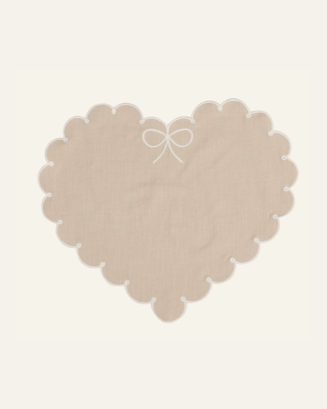 Lautasliina beige - 35x45 cm beige - 1