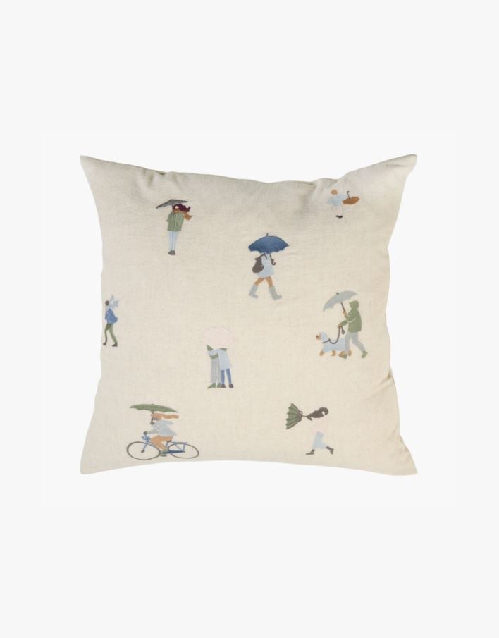 Koristetyynynpäällinen moniväri/sininen - 50x50 cm moniväri/sininen - 1