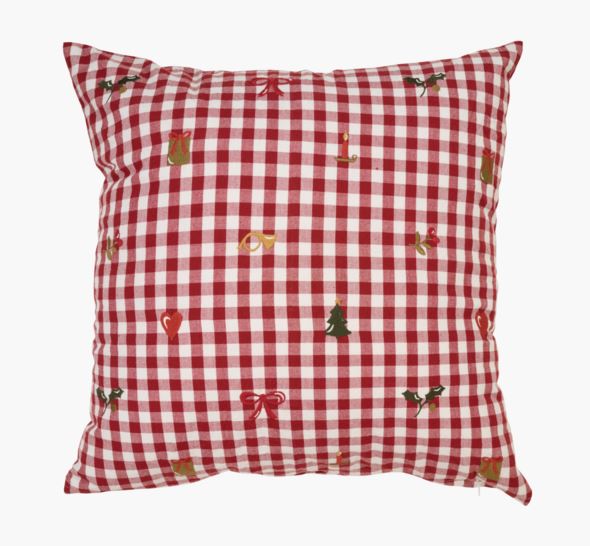 Koristetyynynpäällinen punainen - 50x50 cm punainen - 1