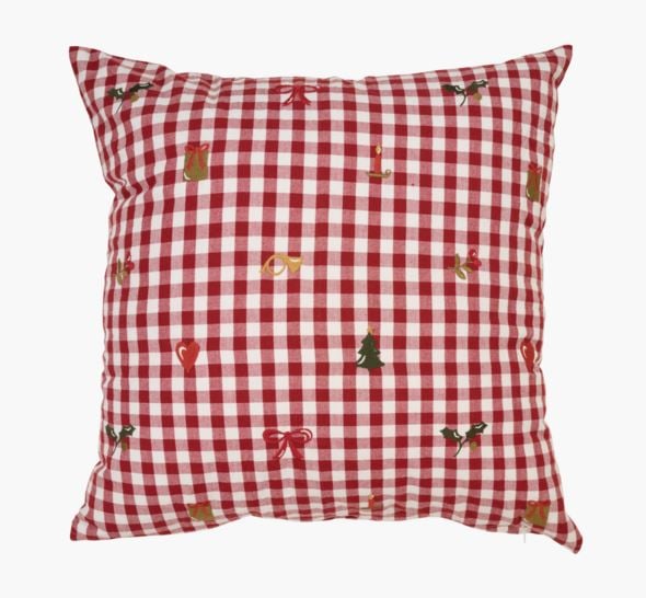 Koristetyynynpäällinen punainen - 50x50 cm punainen - 1