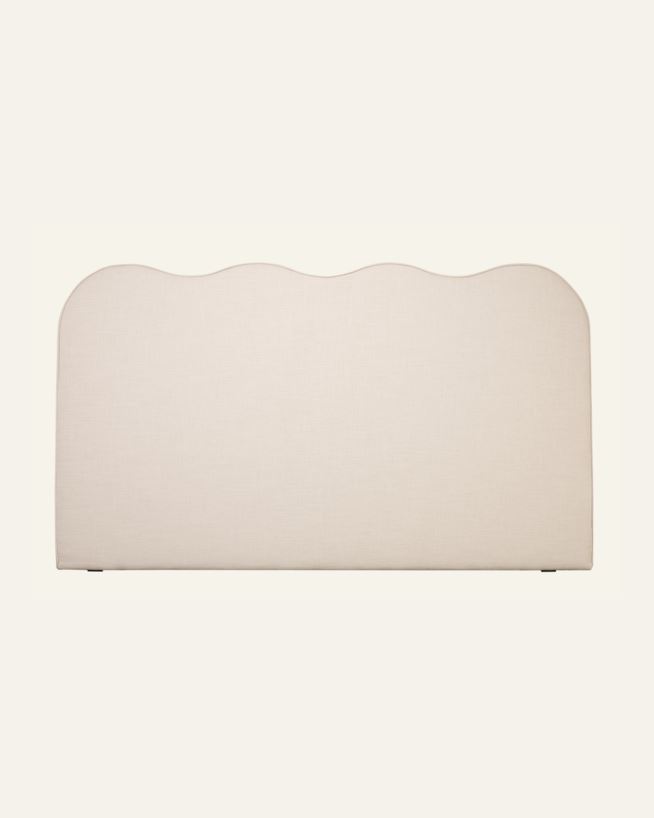 Sängynpääty beige - 197x7x113 cm beige - 1