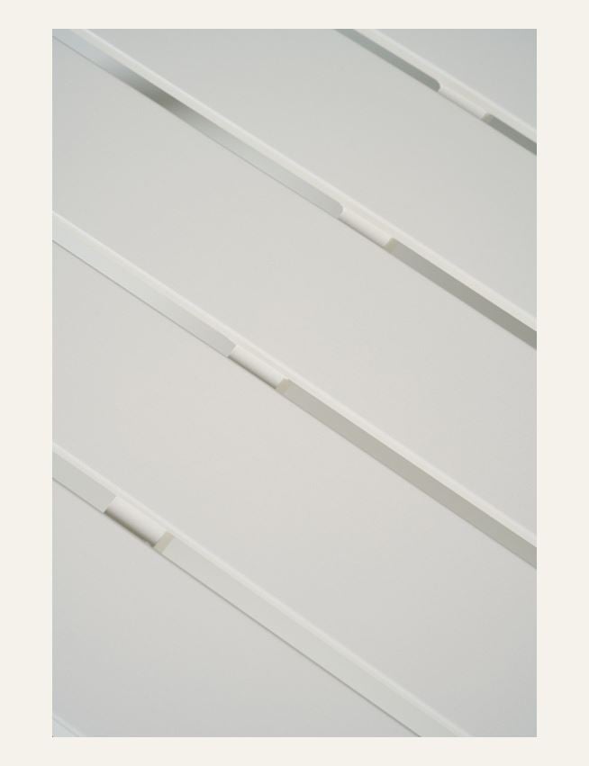 Puutarhan penkki luonnonvalkoinen - 3