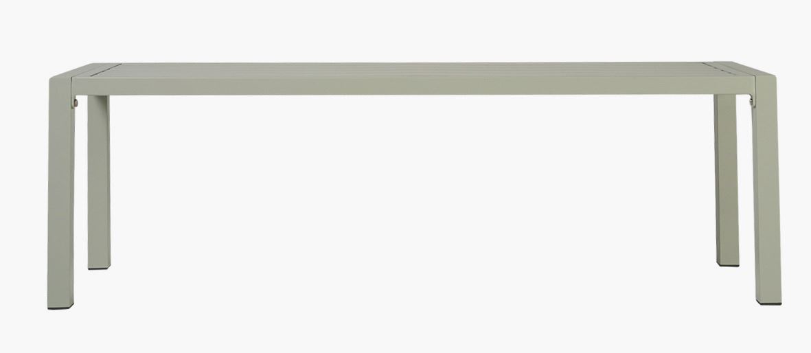 Puutarhan penkki harmaanvihreä - 132x40x42,5 cm harmaanvihreä - 1