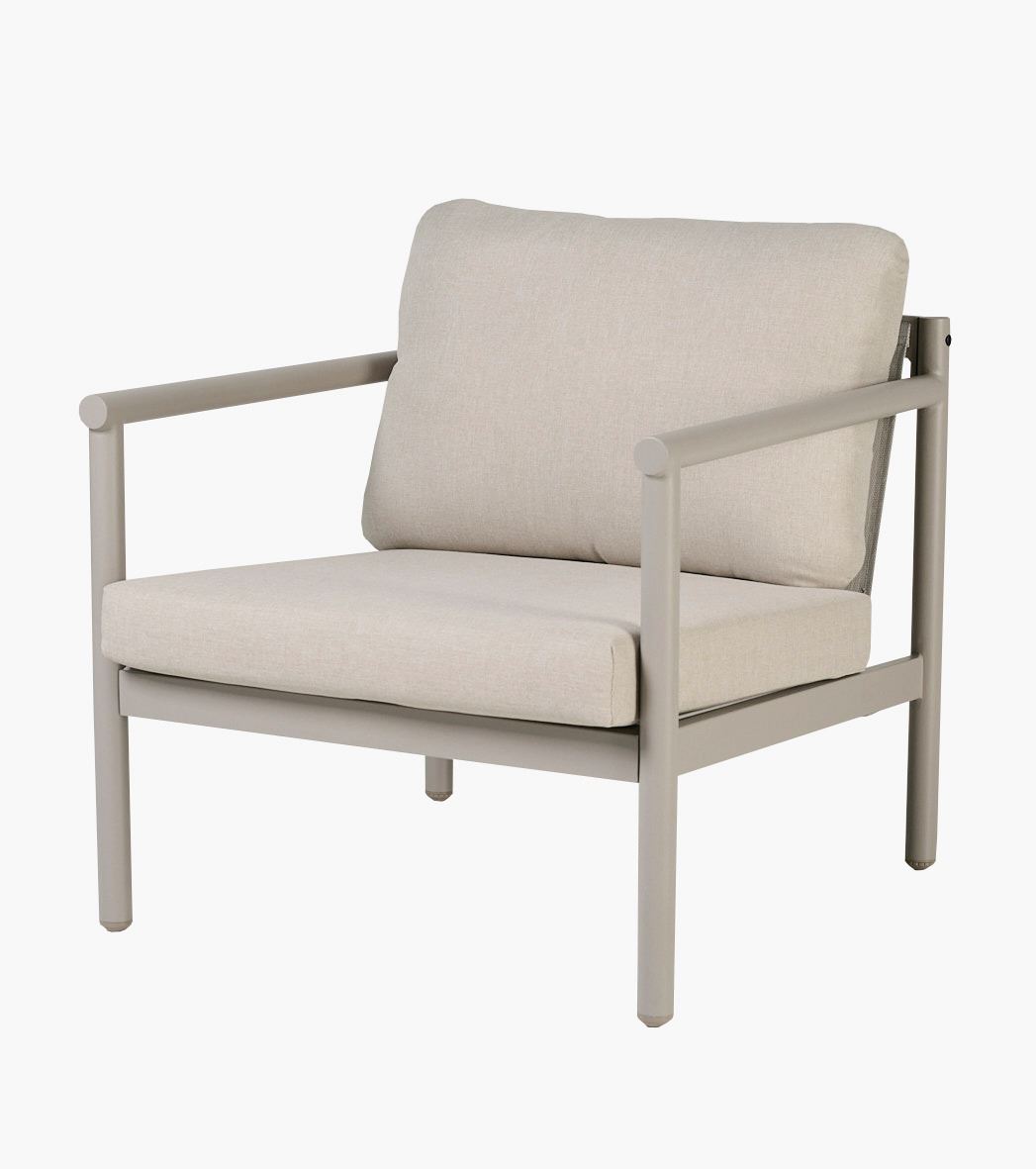 Lepotuoli harmaanruskea - 71x77x66,5 cm harmaanruskea  - 1