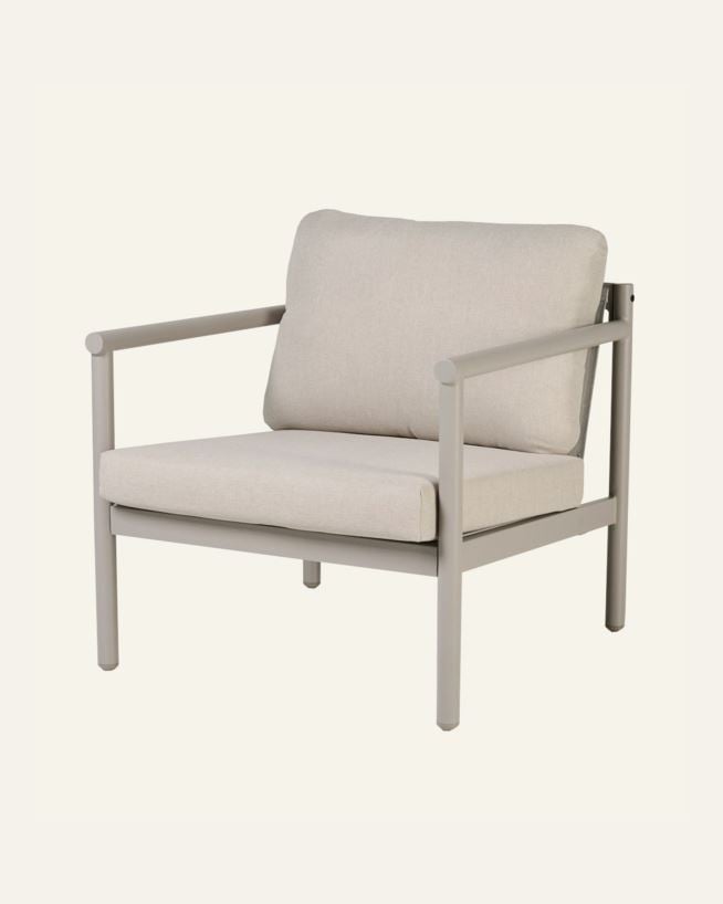 Lepotuoli harmaanruskea - 71x77x66,5 cm harmaanruskea - 1