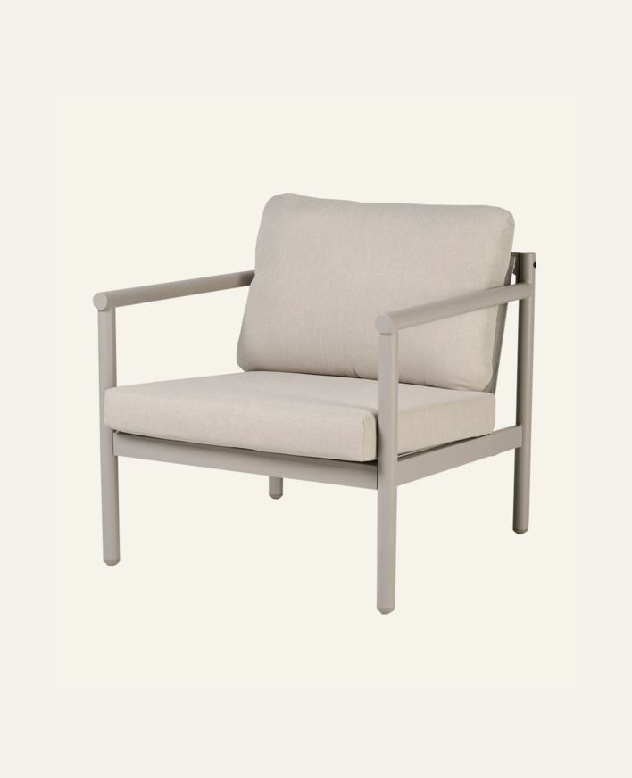 Lepotuoli harmaanruskea - 71x77x66,5 cm harmaanruskea - 1