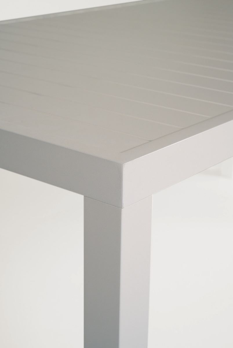 Puutarhapöytä luonnonvalkoinen - 5