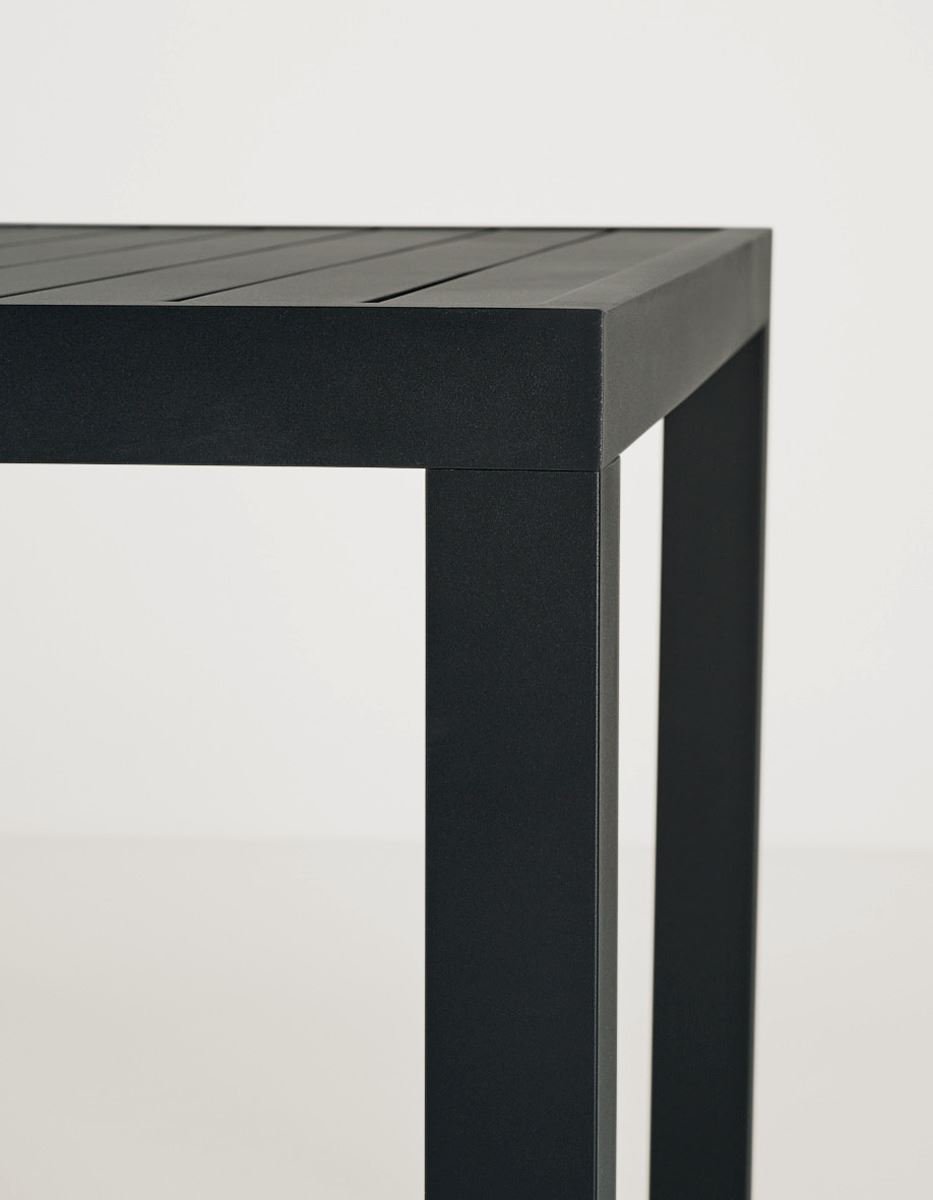 Puutarhapöytä musta - 3