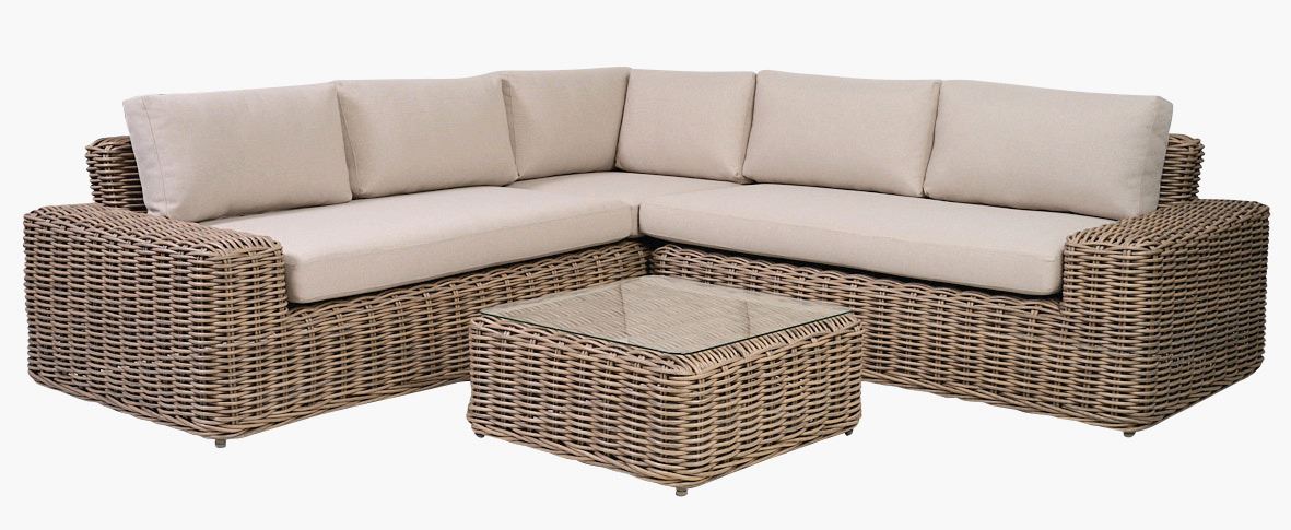 Sohvaryhmä beige - 250x240x67 cm beige - 1