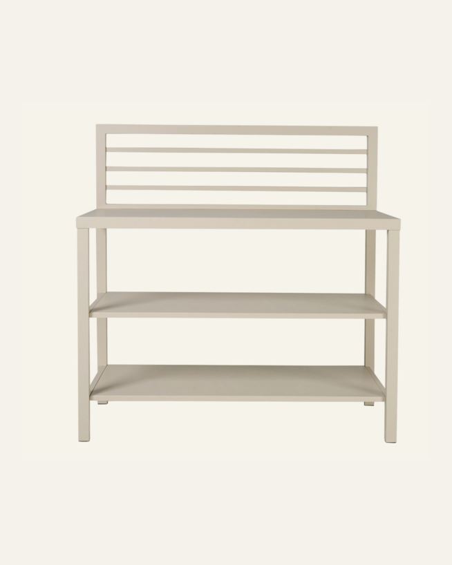 Ulkokeittiömoduuli ilman allasta creme - 120x60x122 cm creme - 1