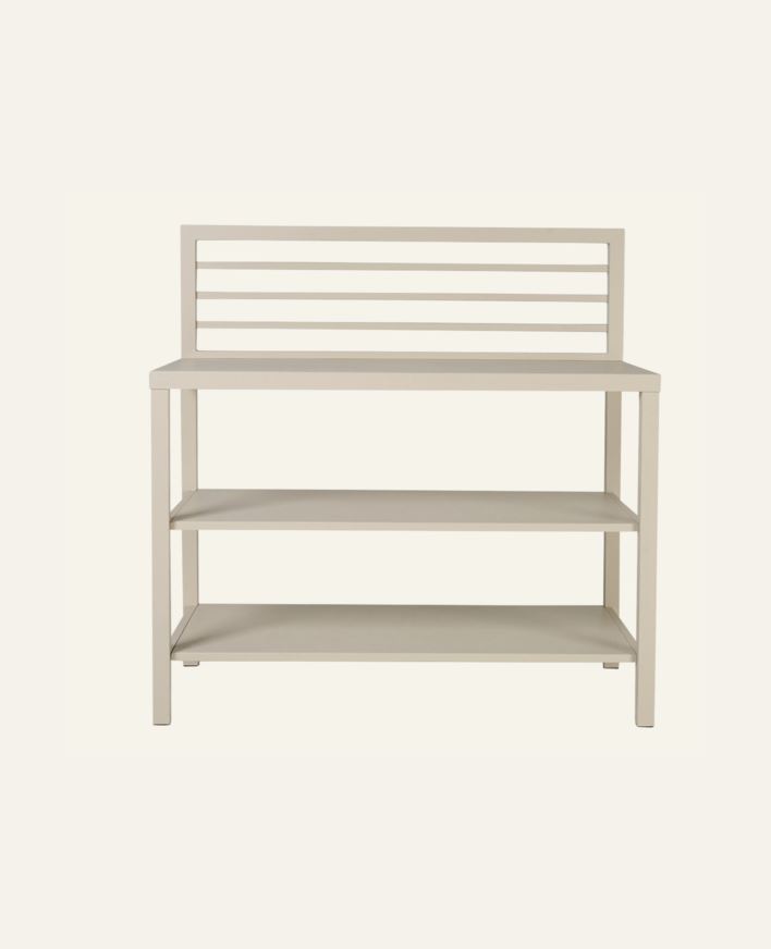 Ulkokeittiömoduuli ilman allasta creme - 120x60x122 cm creme - 1