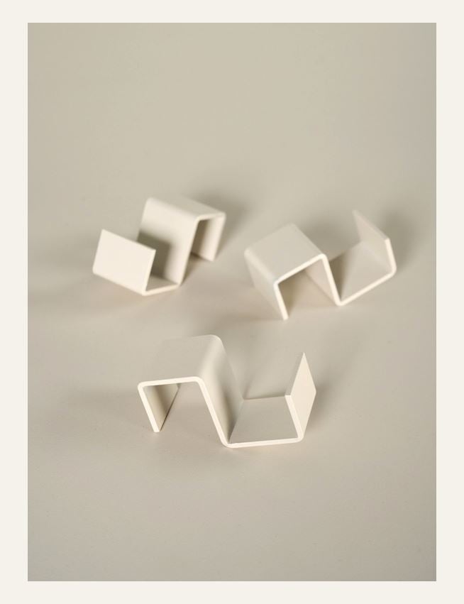 Ulkokeittiön koukkusarja creme - 2