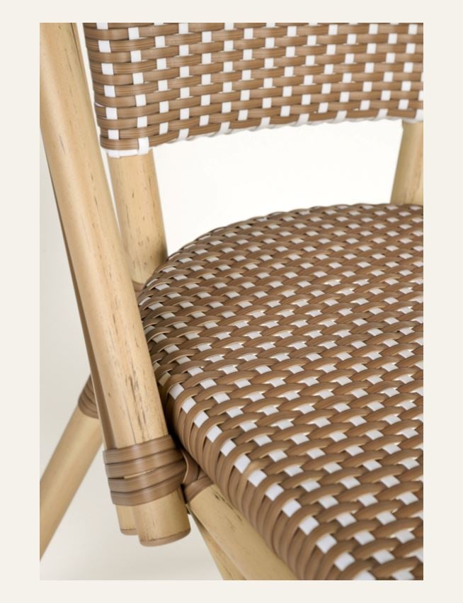 Puutarhatuoli beige - 5