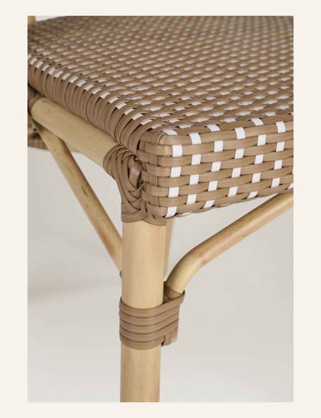 Puutarhatuoli beige - 3