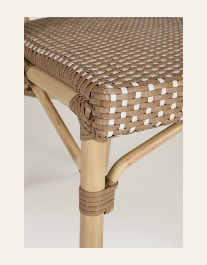 Puutarhatuoli beige - 3