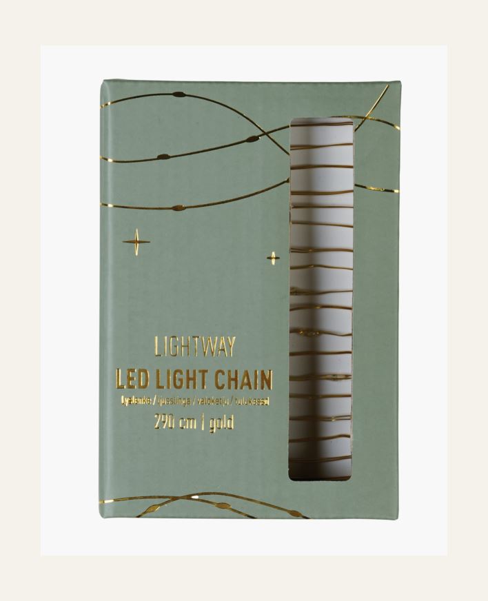 Led-valosarja kulta - 290 cm kulta - 1