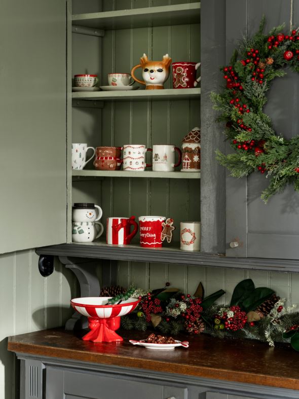 Jalkakulho punainen - ø26 h15 cm punainen - 1