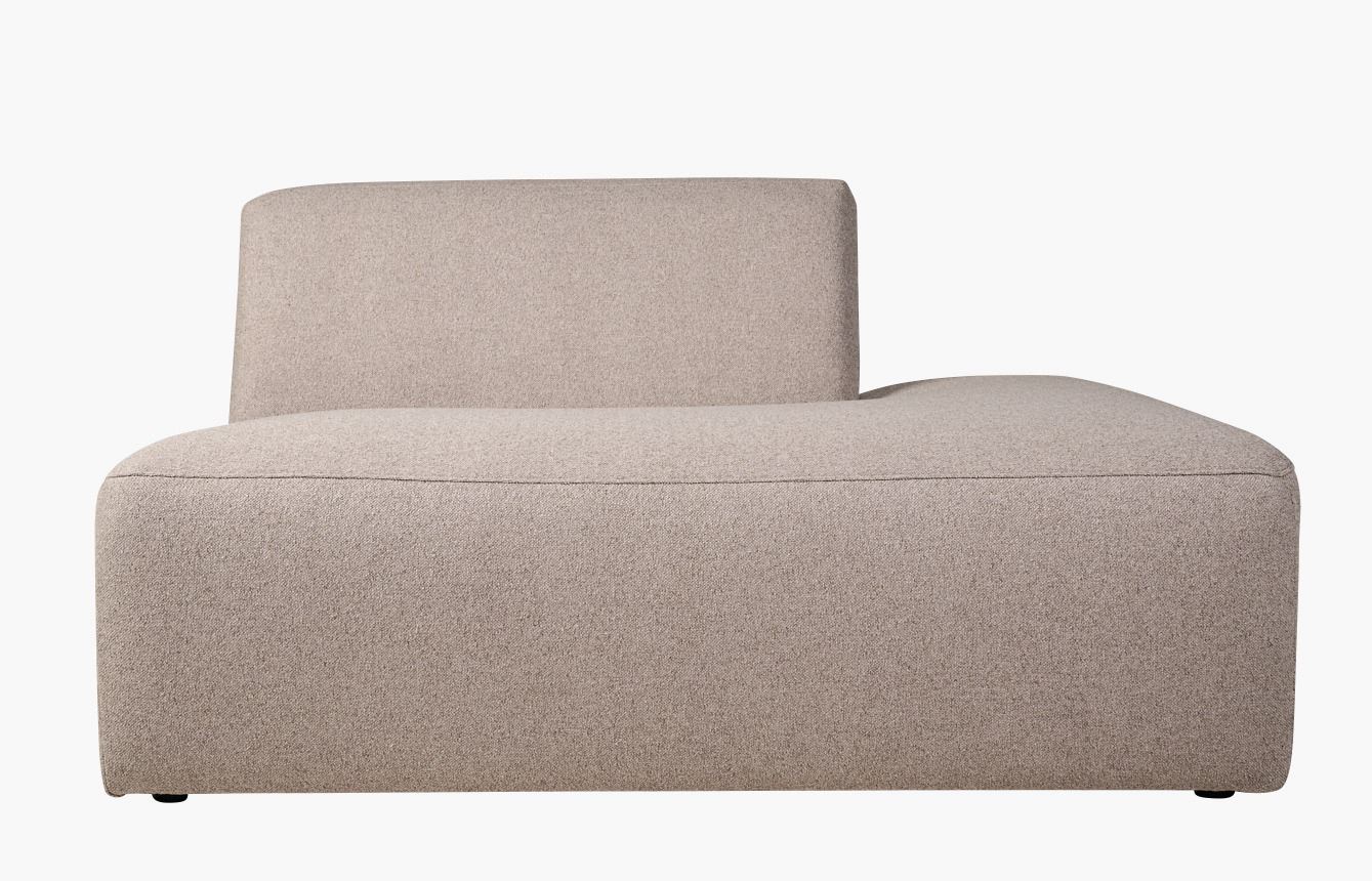 Moduulisohvaosa avoin pääty oikea beige - 2