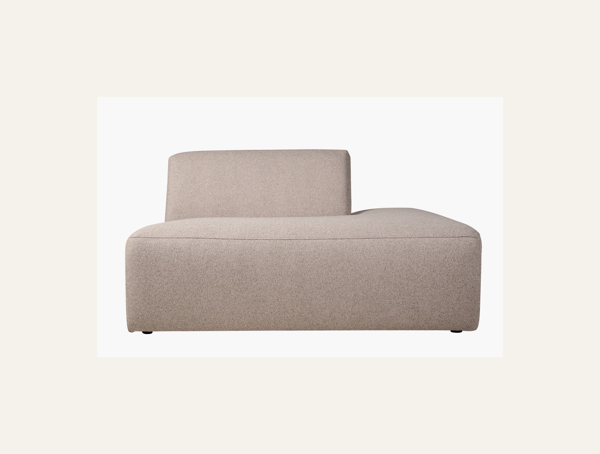 Moduulisohvaosa avoin pääty oikea beige - 2