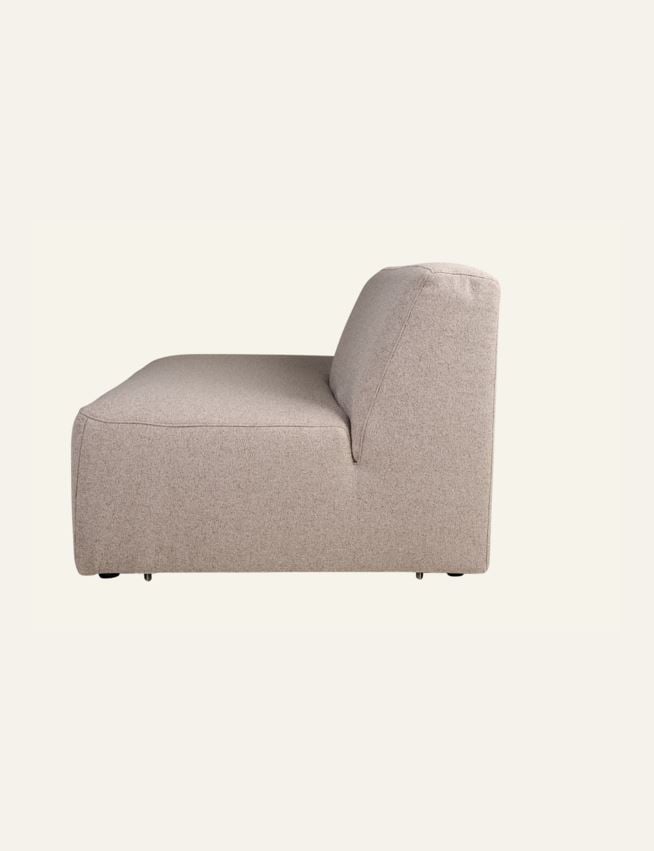 Moduuli 1,5-istuttava ilman käsinojia beige - 3