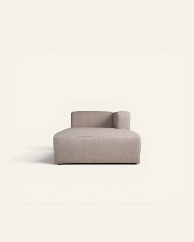 Moduuli divaani oikea beige - 154x114x73 cm beige - 1