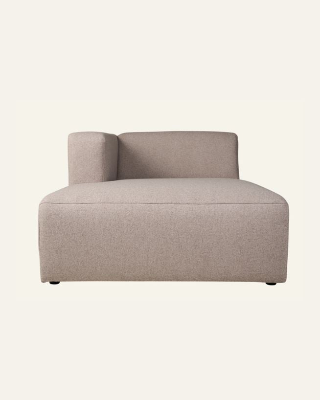 Moduuli divaaniosa vasen beige - 154x114x73 cm beige - 1