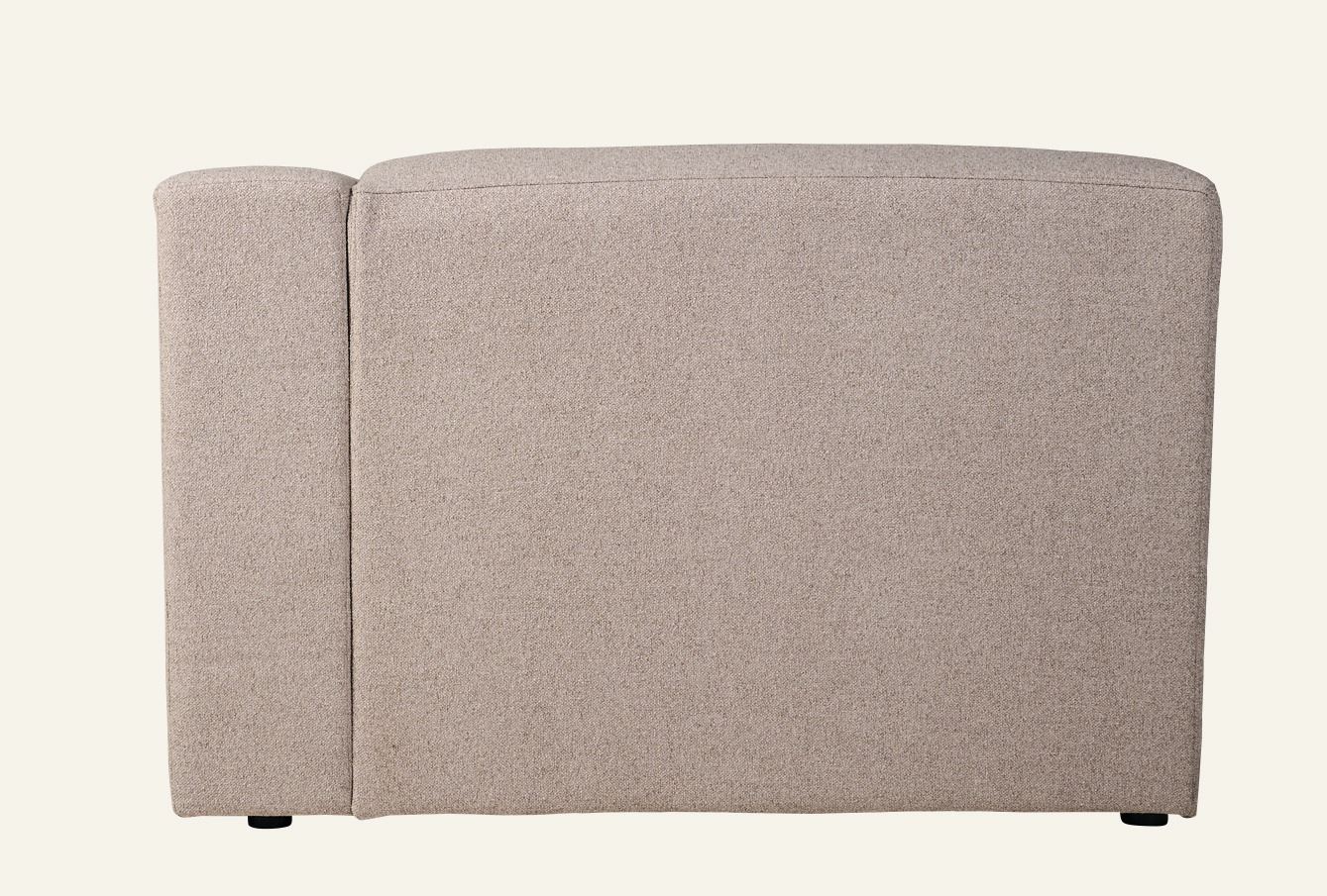 Moduuli 1,5-istuttava käsinoja oikea beige - 2