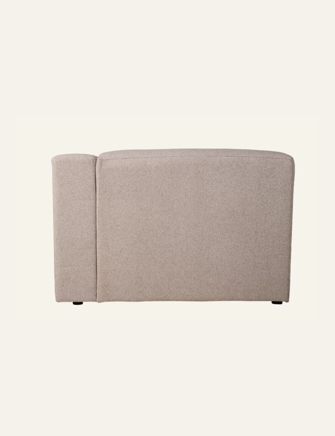 Moduuli 1,5-istuttava käsinoja oikea beige - 2