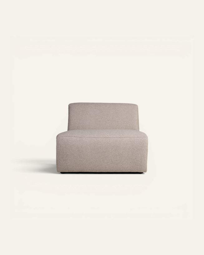 Moduuli 1,5-istuttava ilman käsinojia beige - 90x93x73 cm beige - 1
