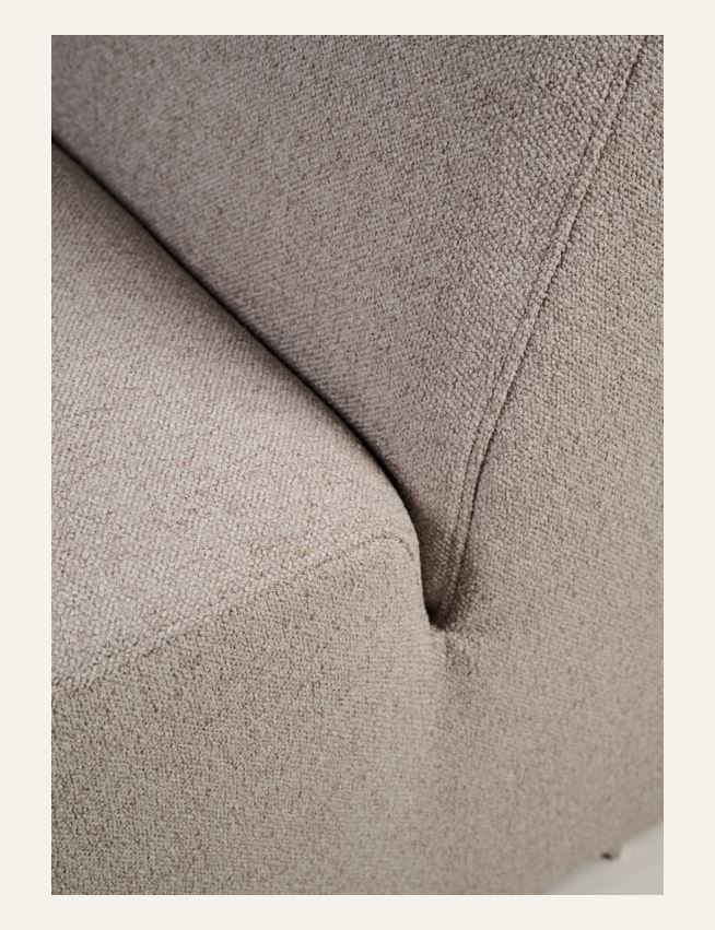 Moduuli 1,5-istuttava vasen käsinoja beige - 5