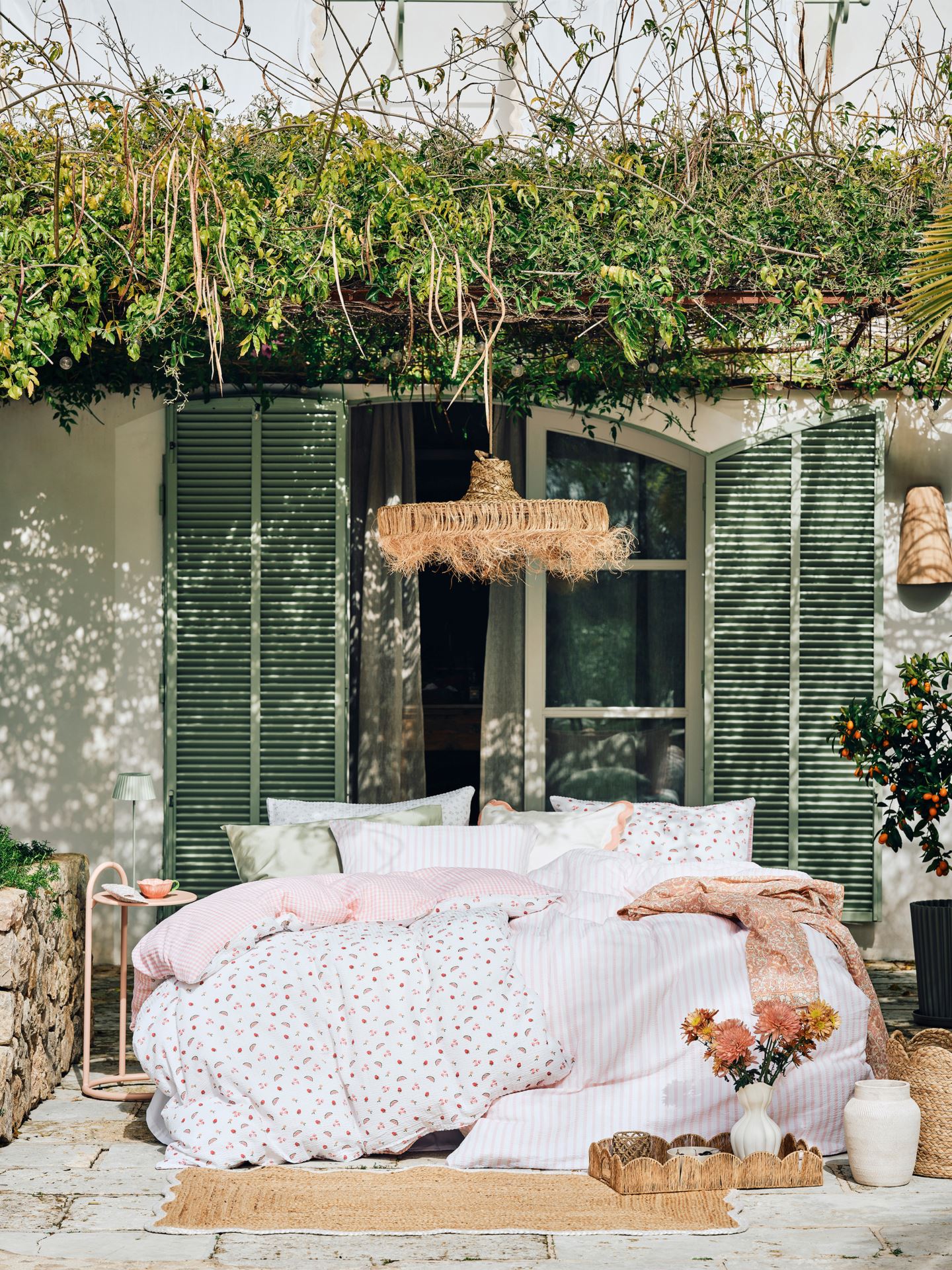 Lampunvarjostin luonnonväri - 3