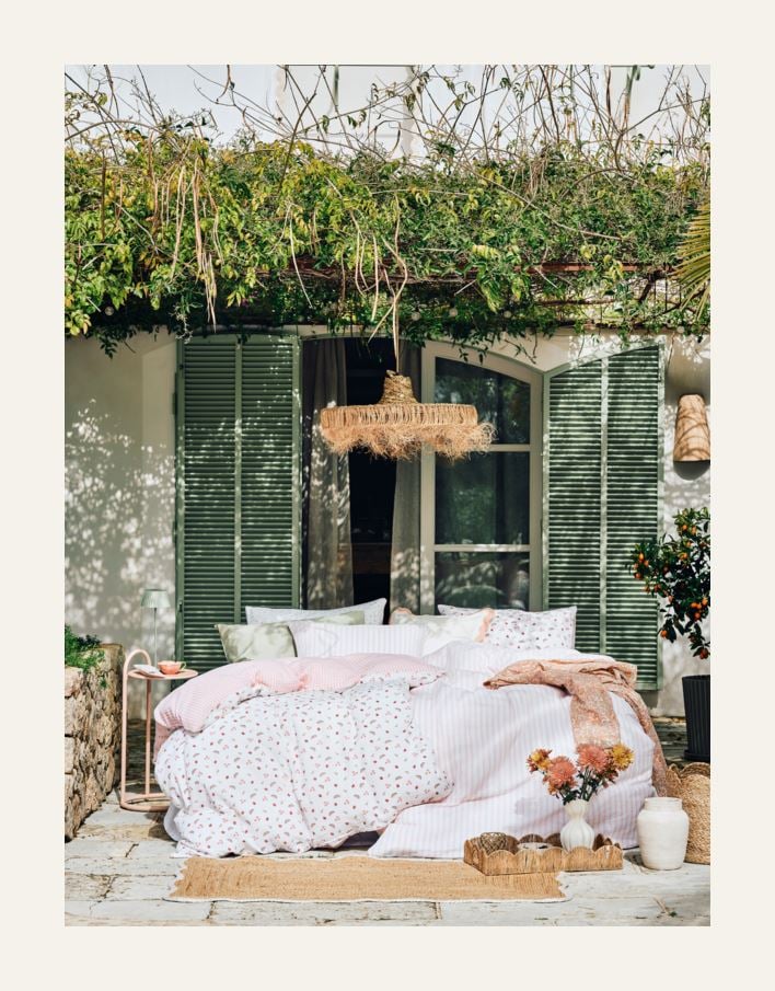 Lampunvarjostin luonnonväri - 3