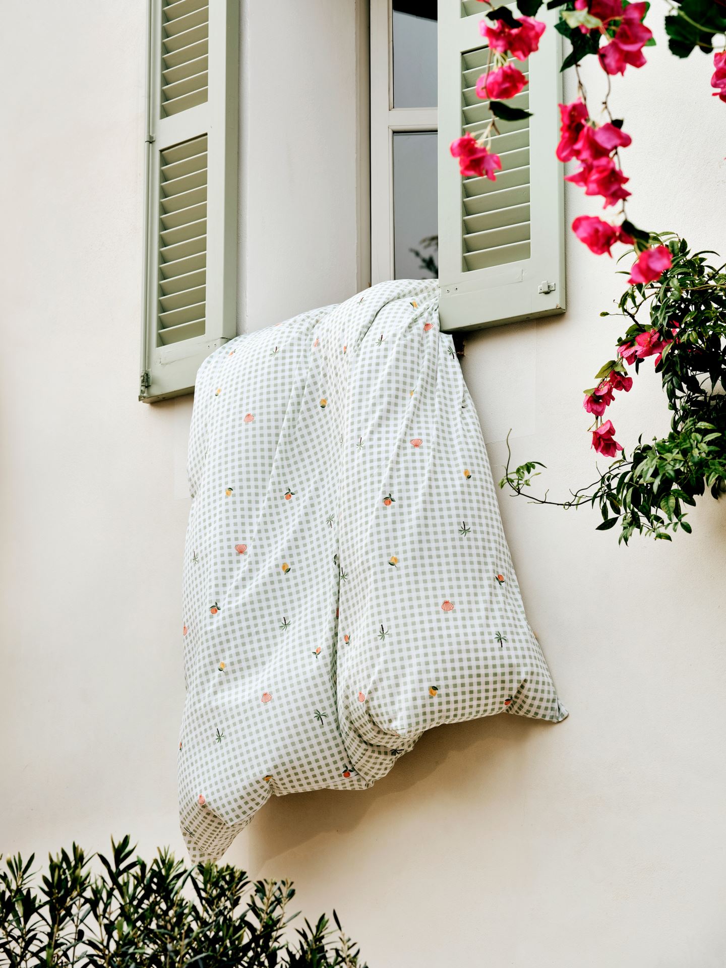 Pussilakanasetti puuvillaa vihreä - 2