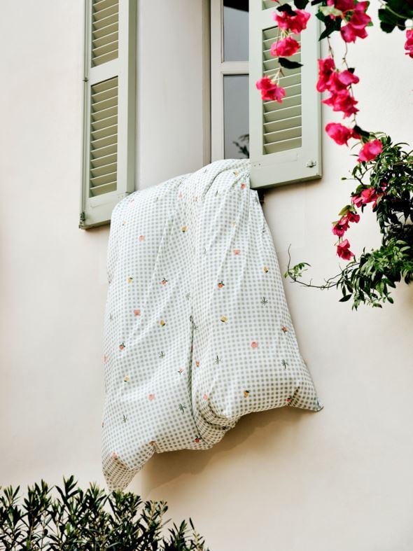 Pussilakanasetti puuvillaa vihreä - 2