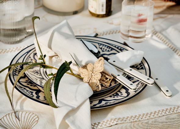 Servettirenkaat, 2 kpl luonnonväri - 3