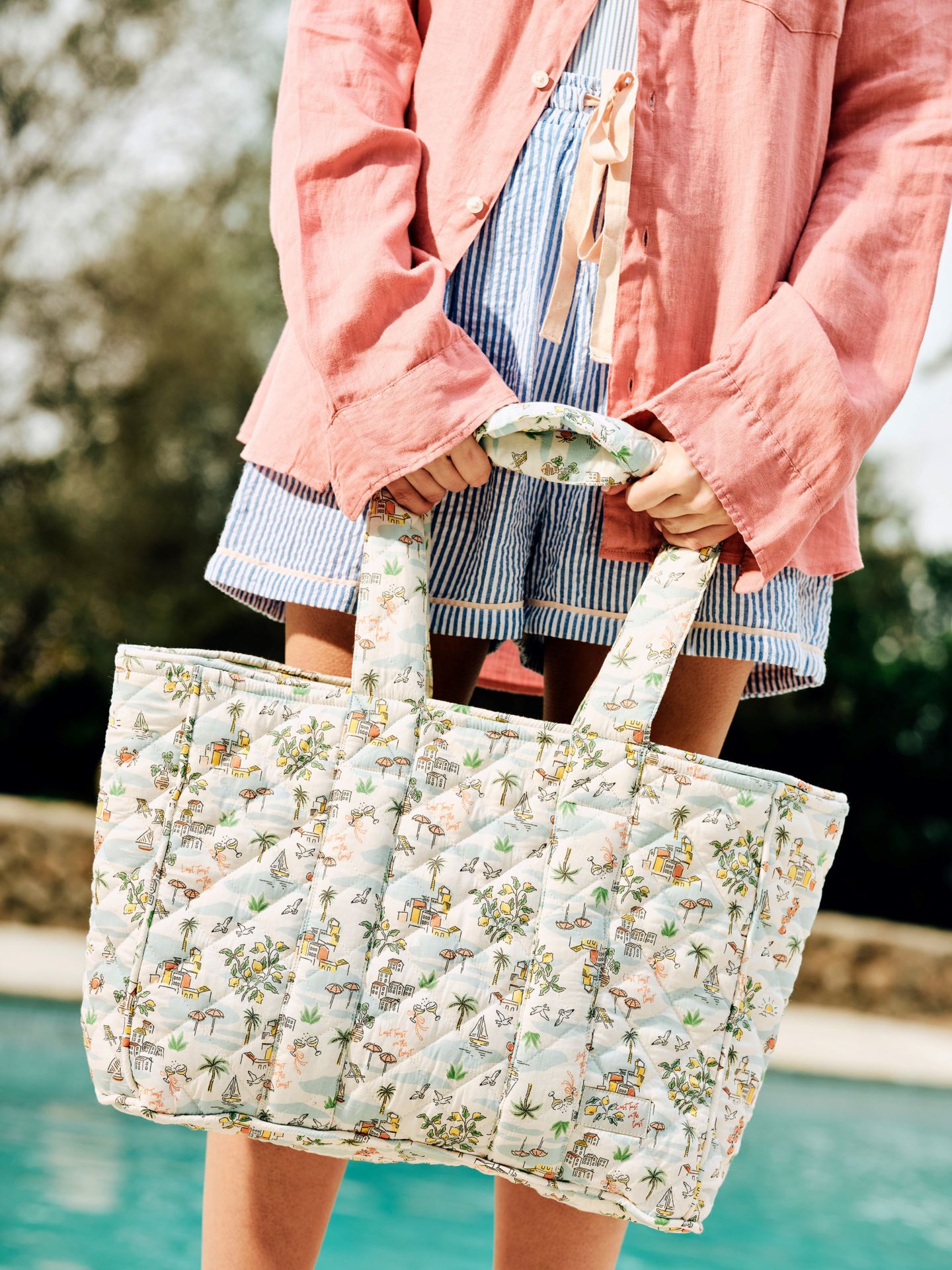 Pieni kangaskassi moniväri - 4