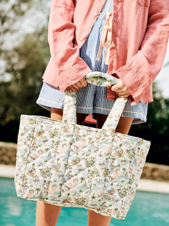 Pieni kangaskassi moniväri - 4