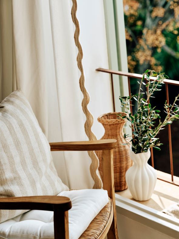 Verho luonnonvalkoinen - 4