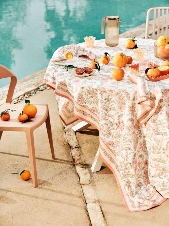 Pöytäliina aprikoosi - 2