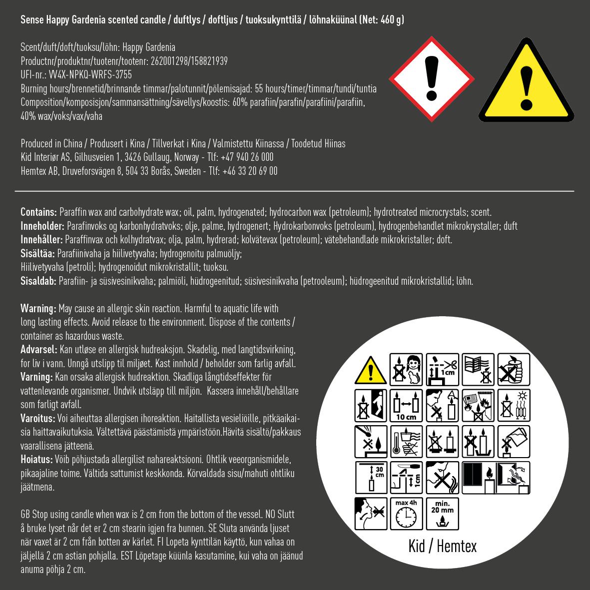 Tuoksukynttilä hopea - 5