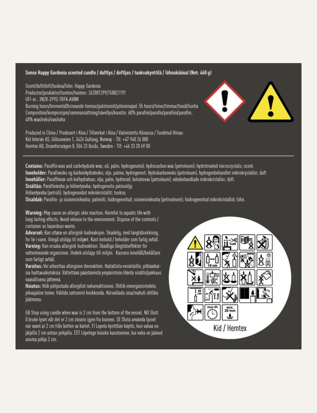 Tuoksukynttilä kulta - 3