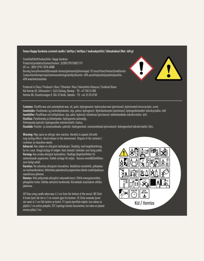 Tuoksukynttilä kulta - 3