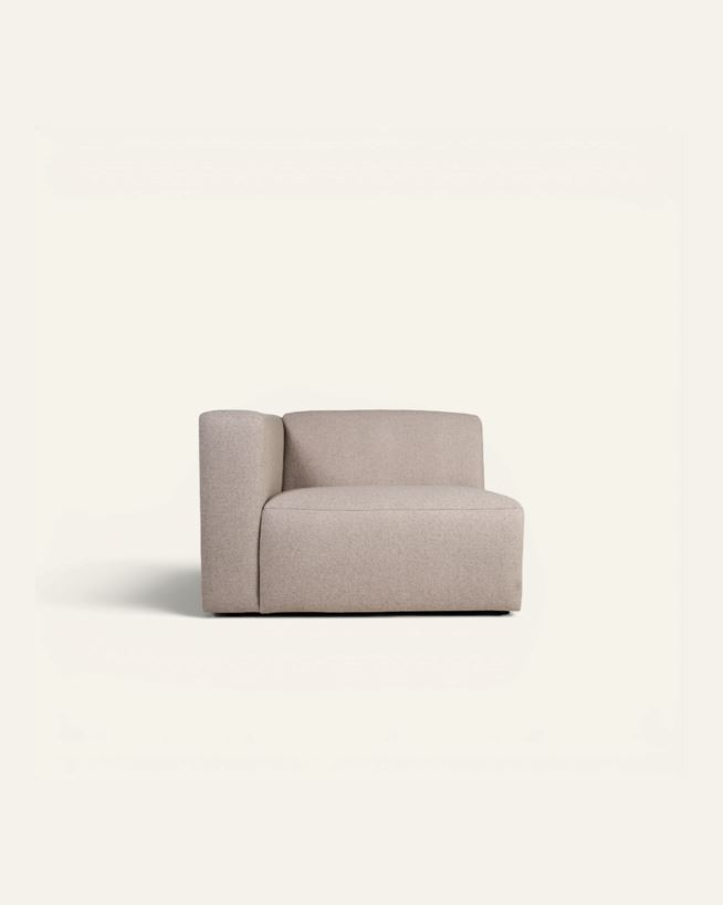 Moduuli 1,5-istuttava vasen käsinoja beige - 110x93x73 cm beige - 1