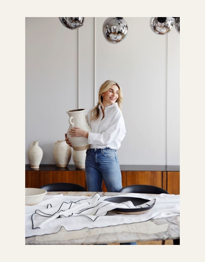 Pellavaliina valkoinen - 3