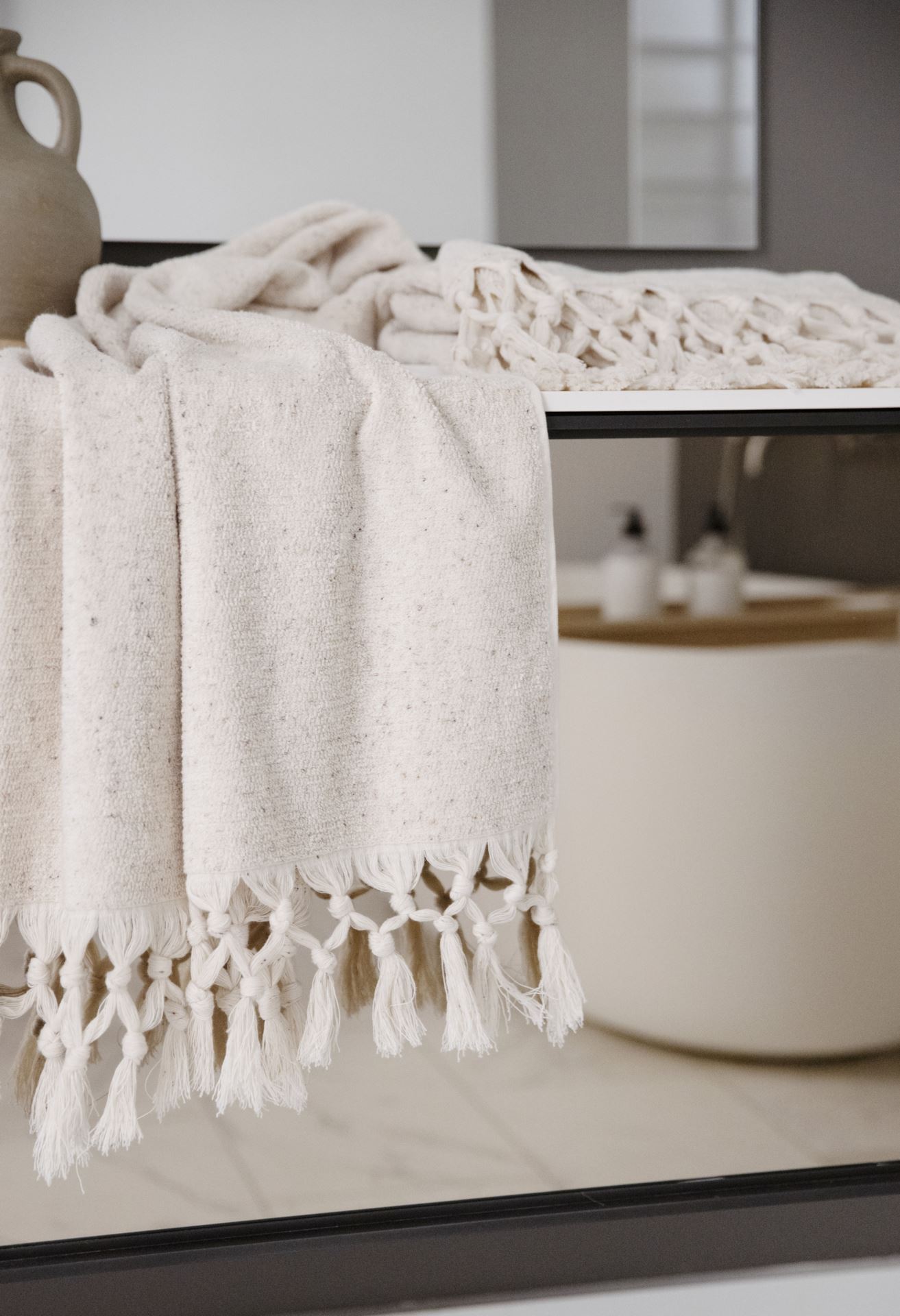 Kylpypyyhe beige - 2