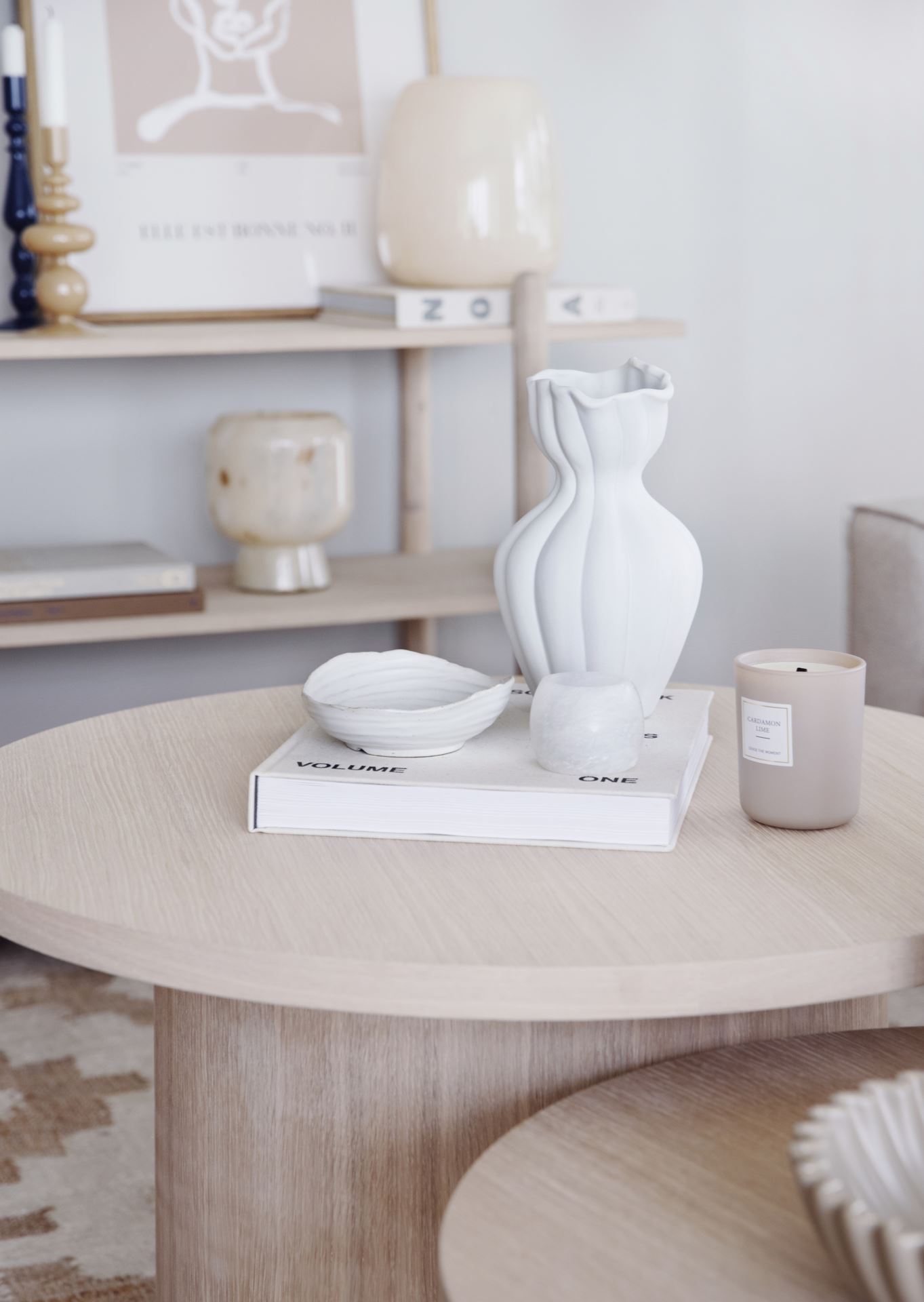 Tuoksukynttilä beige - 3