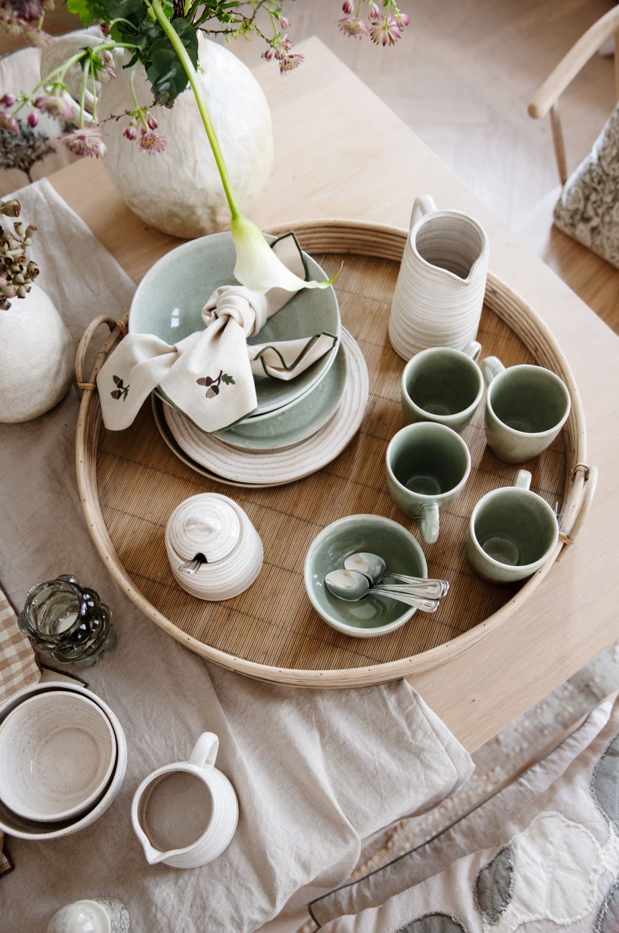 Tarjotin luonnonväri - 8