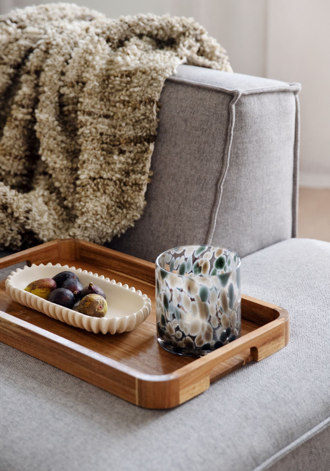 Kynttilälyhty moniväri/sininen - 2